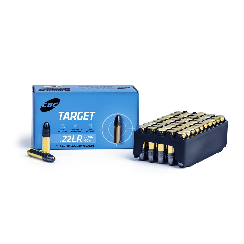 Cartucho CBC 22LR CHOG 40Gr Target Cx.50Un