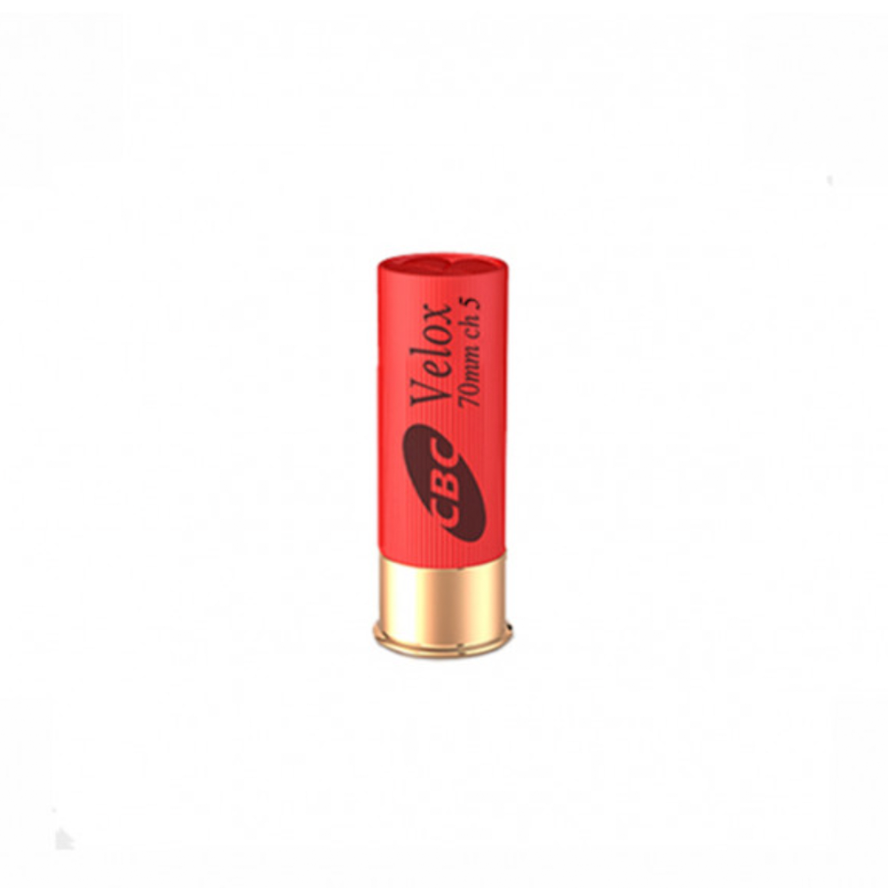 Cartucho CBC .12GA [70mm] Plast CH-5 Cx.25un