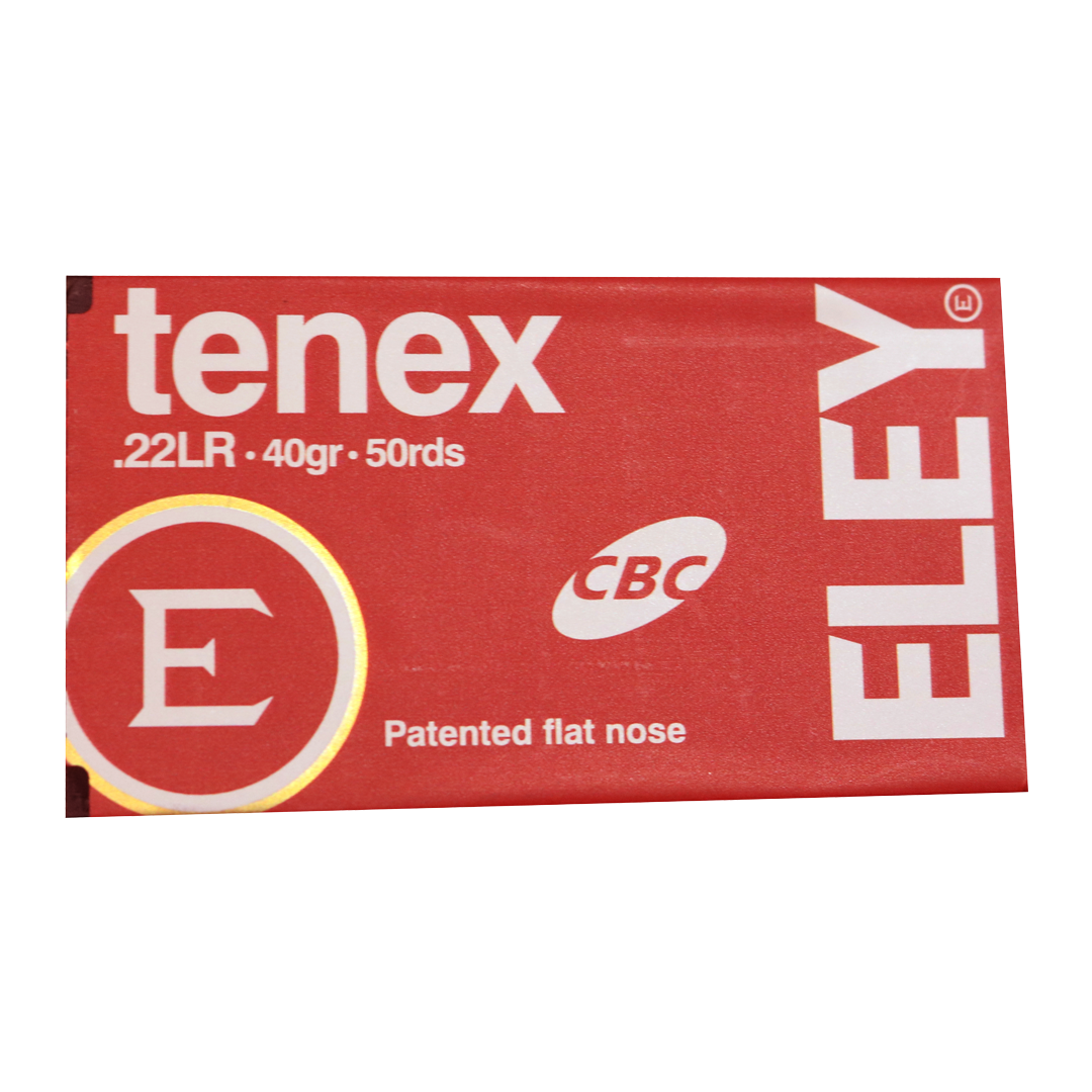 Cartucho Eley .22 Tenex Cx 50