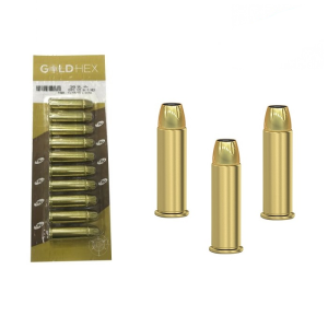 Municão CBC .38SPL EXPO +P+ Gold Hex 125gr Blister