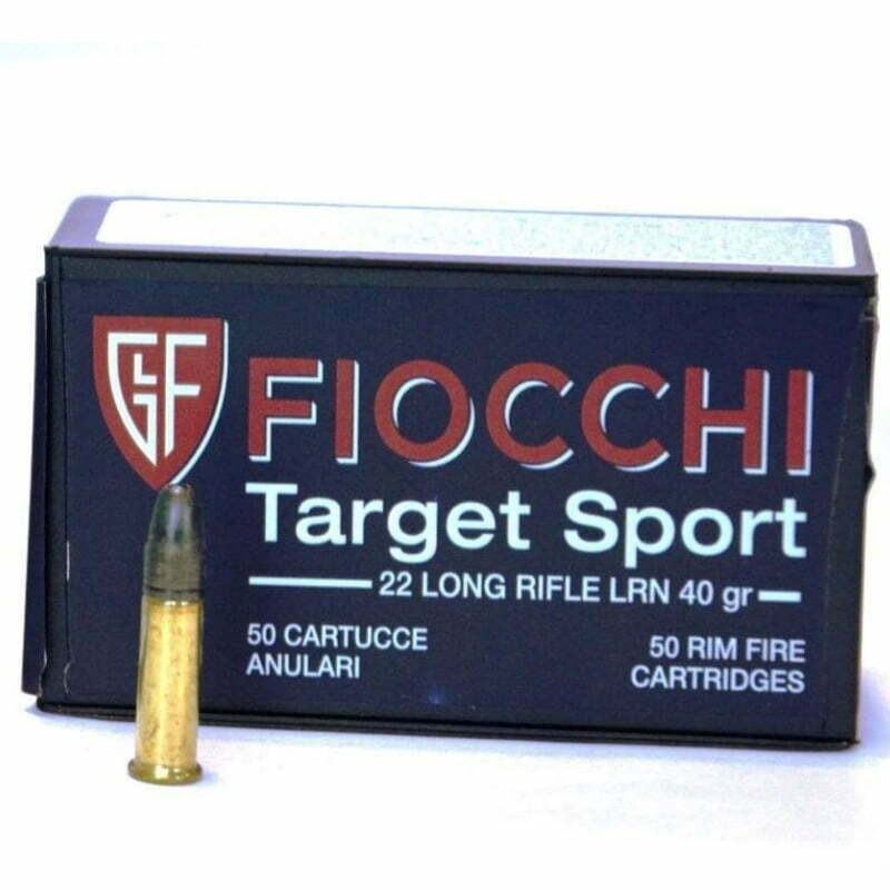 Municao Fiocchi 22 LR Target Sport 40gr – Cx 50